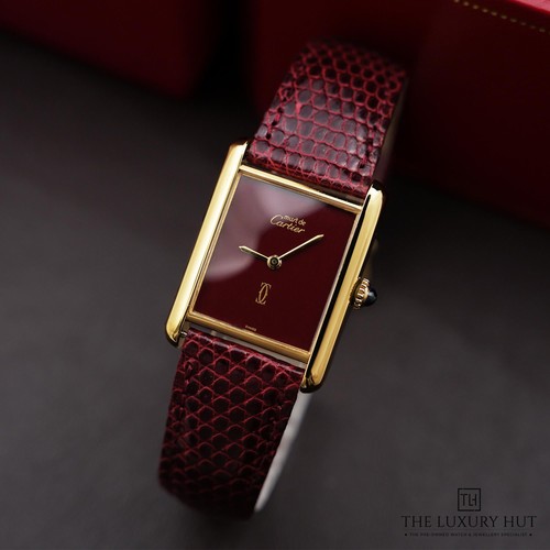Vintage cartier tank vermeil - vintage,