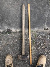 Vintage Double Faced 10lb 35"