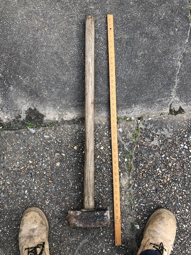 Vintage double faced 10lb - double,
