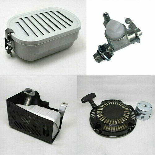 Exhaust muffler recoil pull - exhaust,