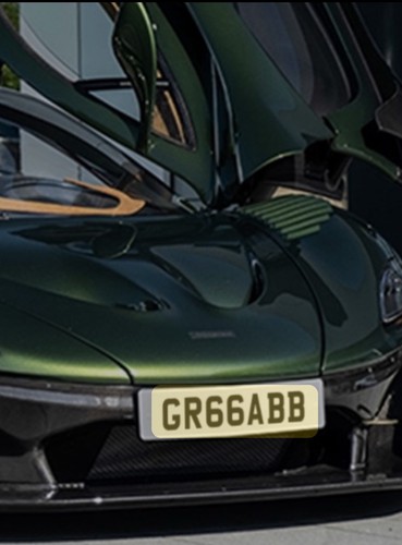 Private number plate - , gr66abb