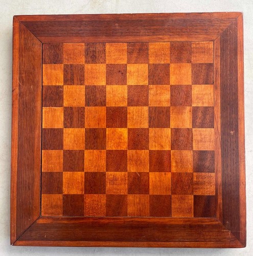 Inlaid wooden chess - chess,