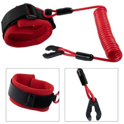 Durable kill stop lanyard - stop, for