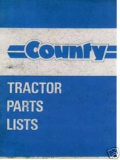 COUNTY TRACTOR PARTS MANUAL - MANY MODELS 944 954 964 974 1004 1124 1164 1184 ++