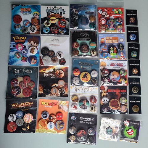 Official badge packs pin harry - official,
