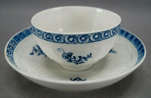 Rare lowestoft underglaze blue - underglaze,