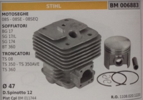 11080201120 cylinder and - 11080201120,