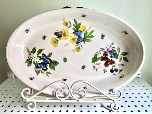 Large flora and butterflies - flora,