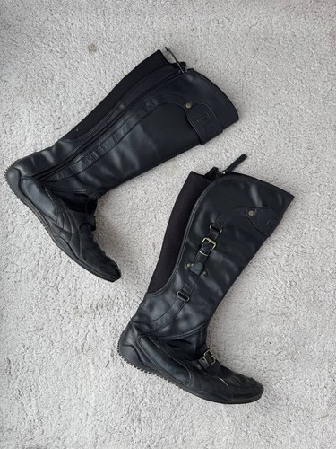 Vintage black sport puma knee - puma,