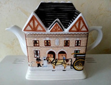 Ringtons Teapot 1929,s Style Wade Ceramics 1993 With Lid Collectable Decoration