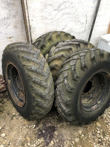 Dumper truck wheels and tyres