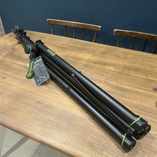 2x Gravity GSP5211B Heavy Duty Speaker Stands + Bag 35mm 50kg DJ Disco PA