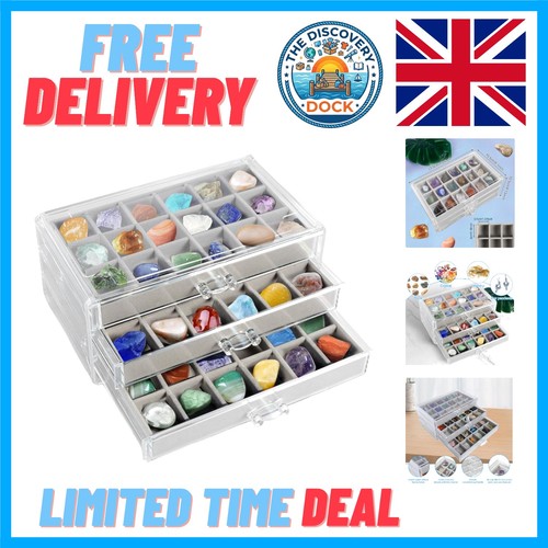 Durable rock collection box - rock,