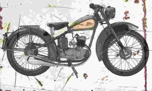 Bsa bantam 1949 - 1949, aged