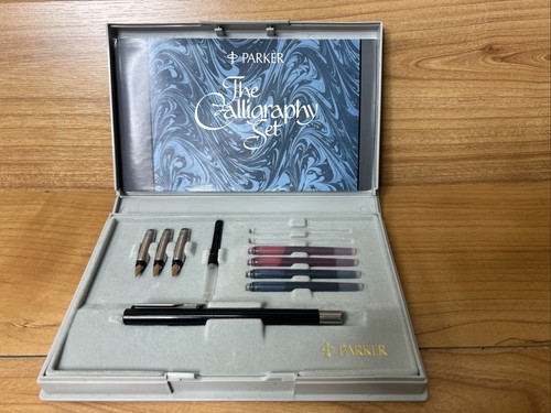 Vintage parker calligraphy set - calligraphy,
