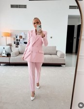 ZARA NEW PINK Double Breasted