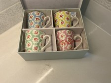 4 x Cath Kidston Stanley Mugs
