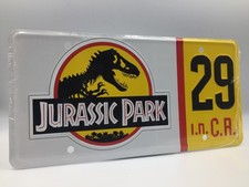 Jurassic Park ’29’ John Hammond’s Jeep • US Car License Number Plate • Film Prop