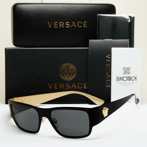 Versace sunglasses black - sunglasses, gold