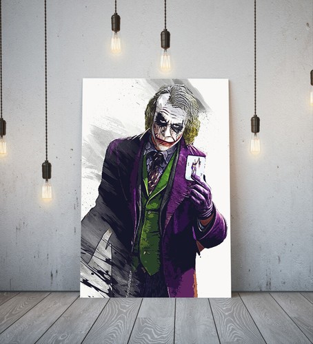 Heath ledger joker framed - joker,