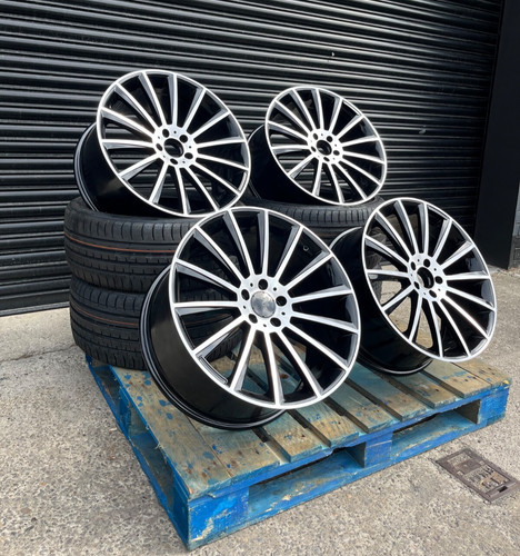 Inch mercedes black polish - 20",