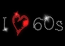 I Love 60s - Sixties Iron on