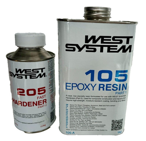 West system epoxy resin kit - epoxy, a