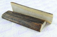 Pair of Stag Horn Knife Scales Knife Making Parts Blanks