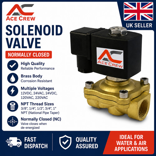 Acecrew solenoid valve air - acecrew,