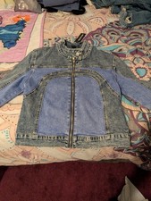 Women's Racer Denim Jacket