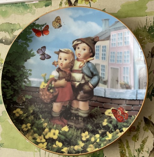 Rare vintage hummel plate - hummel,