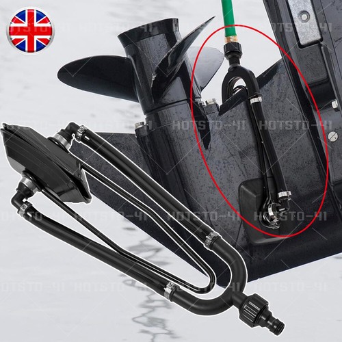 Double outboard motor flusher - double,