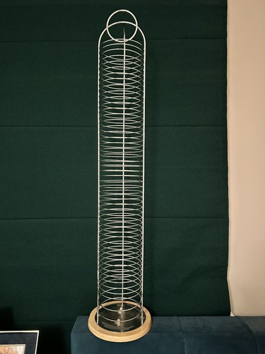 Vintage wire tower rack - cd,