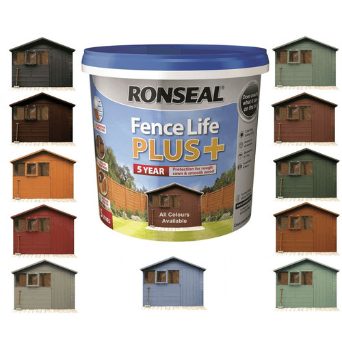 Ronseal fence life plus garden - ronseal,