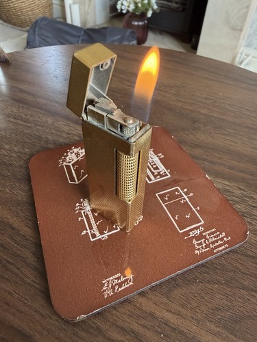 Dunhill rollagas gold plated - dunhill,