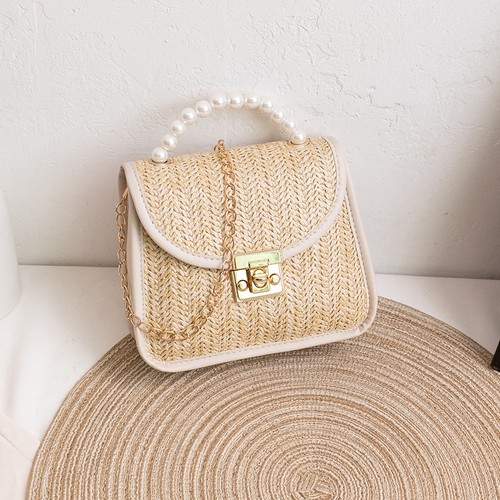 Ladies summer straw bag - ladies, rattan