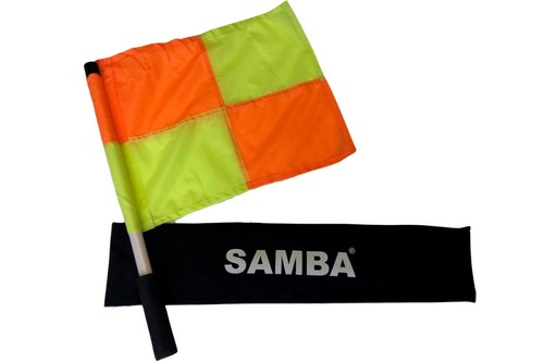 Samba linesman flag and - flag, pole