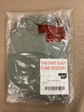 USAF Massif ABU Tiger Stripe Non FR Combat Shirt Size Large Reg New In Bag