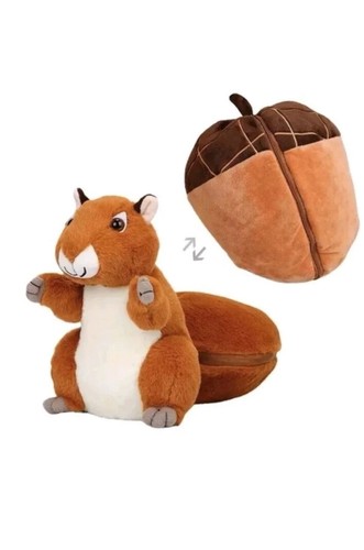 Stuffed toy nut - toy, squirrel