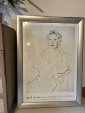 Large Framed David Hockney Print