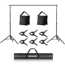 Neewer Photo Studio Backdrop Support System Adjustable Background Stand Kit
