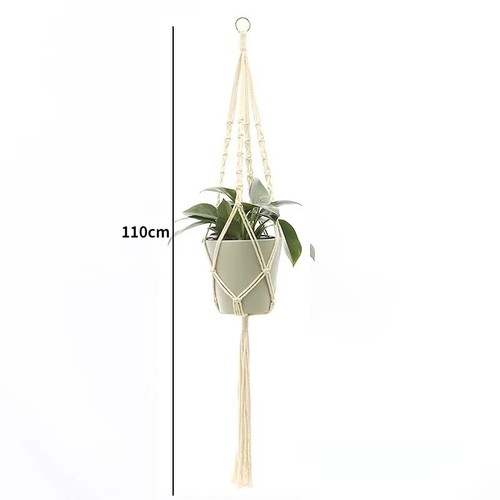 Hand made macrame plant - hand,