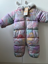Next Pastel Dinosaur Snowsuit