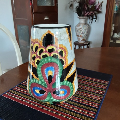 Eva zeisel pottery deco vase - zeisel,