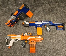 3 x Nerf N-Strike Guns