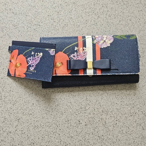 Ted baker navy - floral, stripe