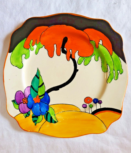 Clarice cliff woodland - cliff,