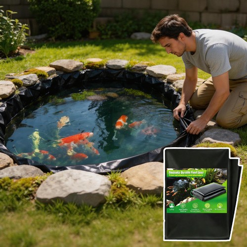 400gsm pond liner fish - 400gsm,