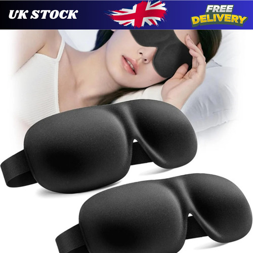 Soft padded sleep mask - 3d,