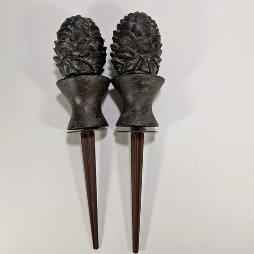 Pine cone garden hose guide - hose,